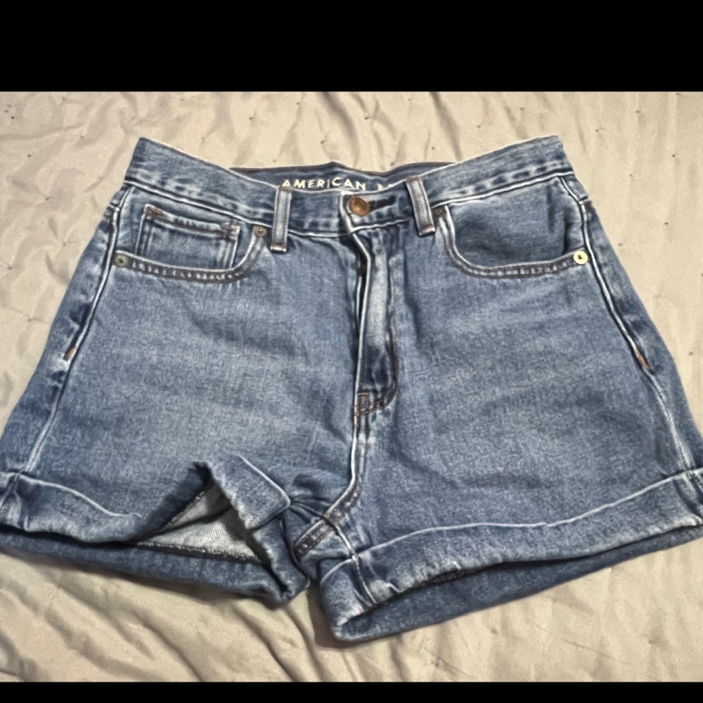 american eagle size 2 mom shorts